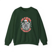 Festive Skeleton Unisex Heavy Blend™ Crewneck Sweatshirt
