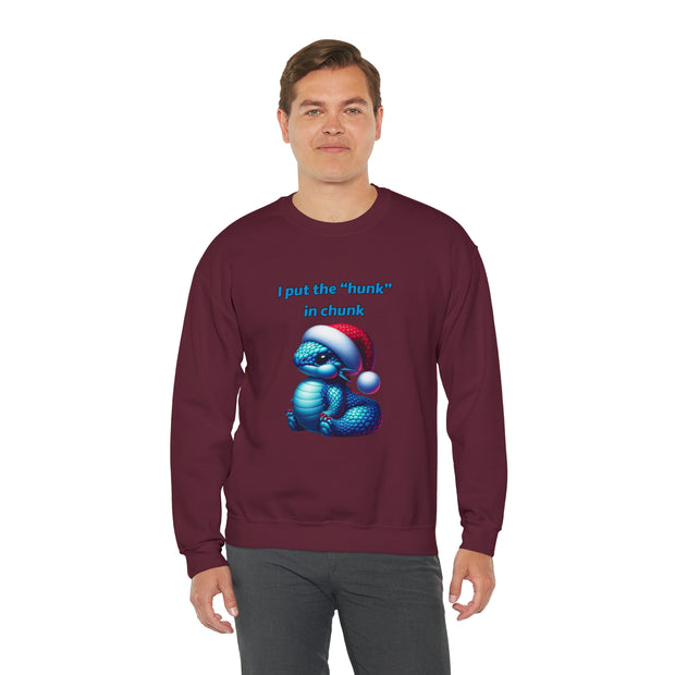 Christmas Dragon Unisex Heavy Blend™ Crewneck Sweatshirt
