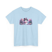 Pastel Snowman Unisex Heavy Cotton Tee