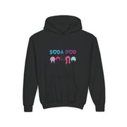 Youth Hoodie with Colorful Design - Perfect for Kids, Birthday Gifts, Casual Wear, Summer Parties, Cool Vibes, Fun Style