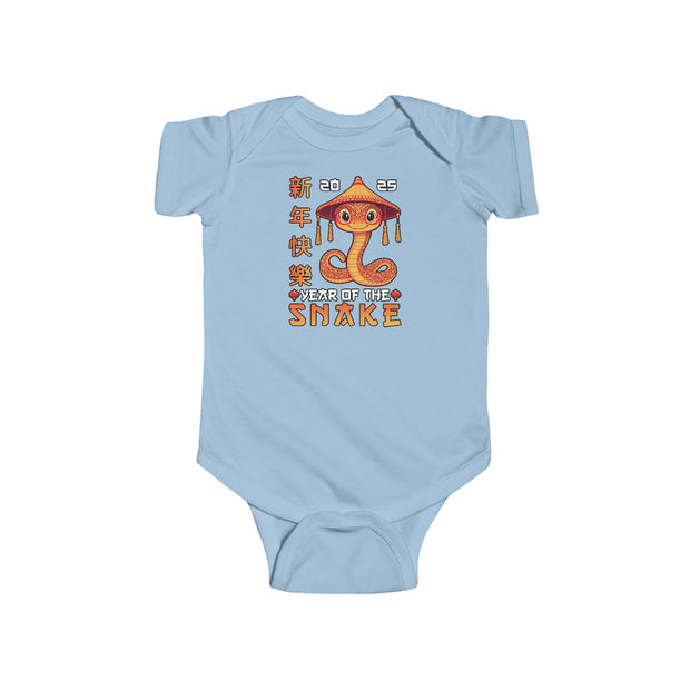 2025 Chinese New Year Infant Fine Jersey Bodysuit