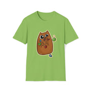 Christmas cat Unisex Softstyle T-Shirt