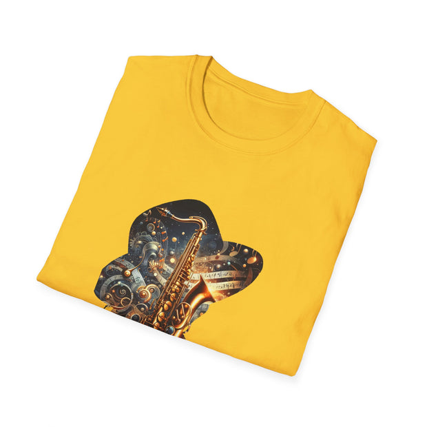 Saxophone Unisex Softstyle T-Shirt