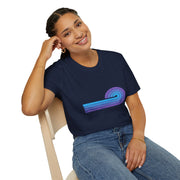 Semicircle Stripes Unisex Softstyle T-Shirt