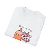 Unicorn Boba Unisex Softstyle T-Shirt