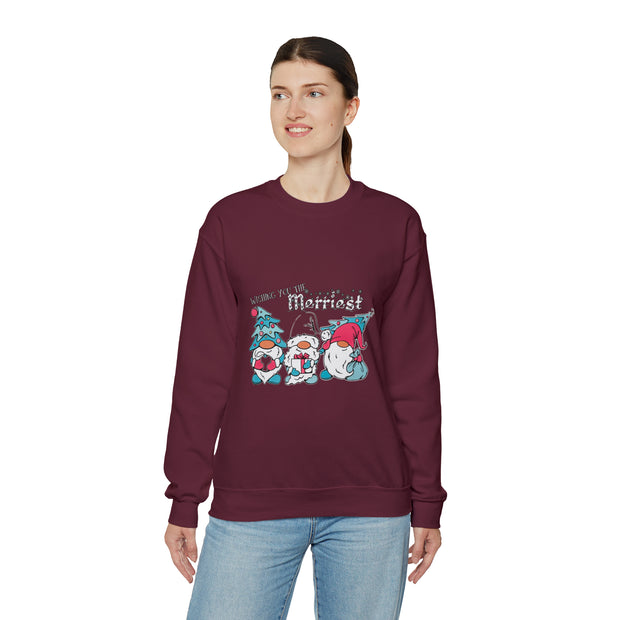 Gnome Christmas Unisex Heavy Blend™ Crewneck Sweatshirt