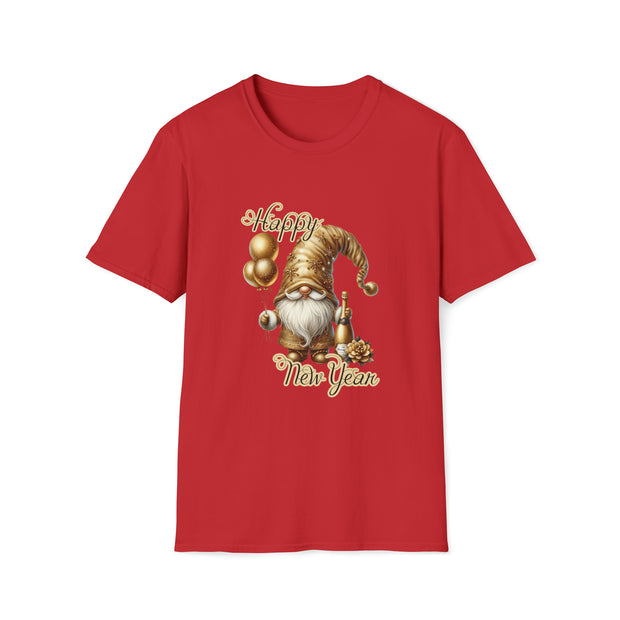 Gnome New Year Unisex Softstyle T-Shirt
