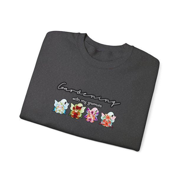 Gardening with my Gnomies Unisex Heavy Blend™ Crewneck Sweatshirt