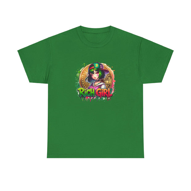 Graffiti Anime Girls Unisex Heavy Cotton Tee