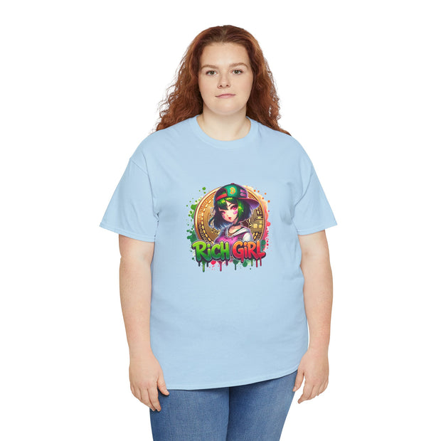 Graffiti Anime Girls Unisex Heavy Cotton Tee