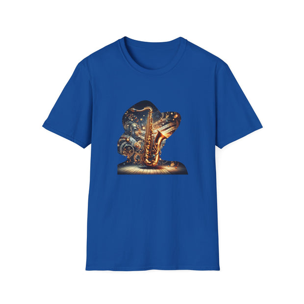 Saxophone Unisex Softstyle T-Shirt