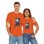 Horror Movie Cats Unisex Heavy Cotton Tee
