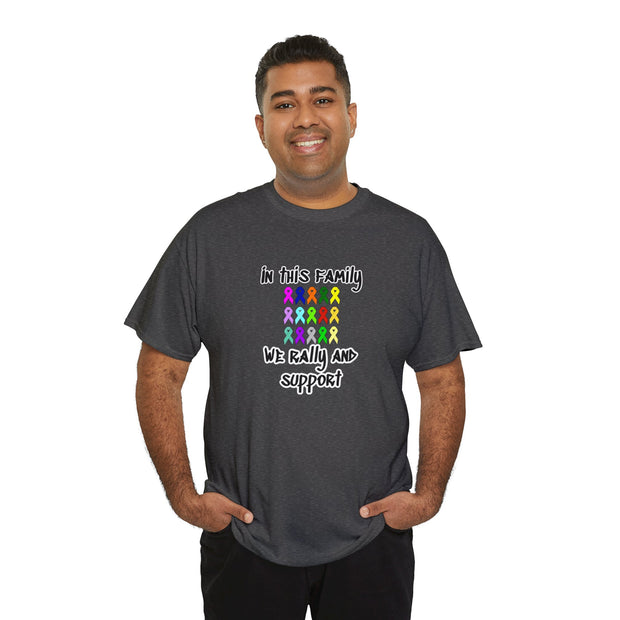 Cancer Support Unisex Heavy Cotton Tee