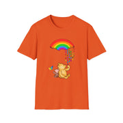 Winnie the Pooh Raining Pride Unisex Softstyle T-Shirt