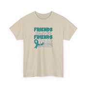 Ovarian Cancer Friends Unisex Heavy Cotton Tee