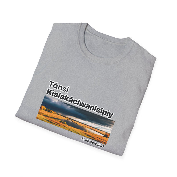 Tánsi Cree  Saskatchewan Unisex Softstyle T-Shirt