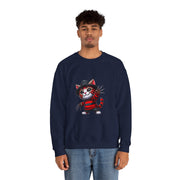 Horror Movie Cats Unisex Heavy Blend™ Crewneck Sweatshirt