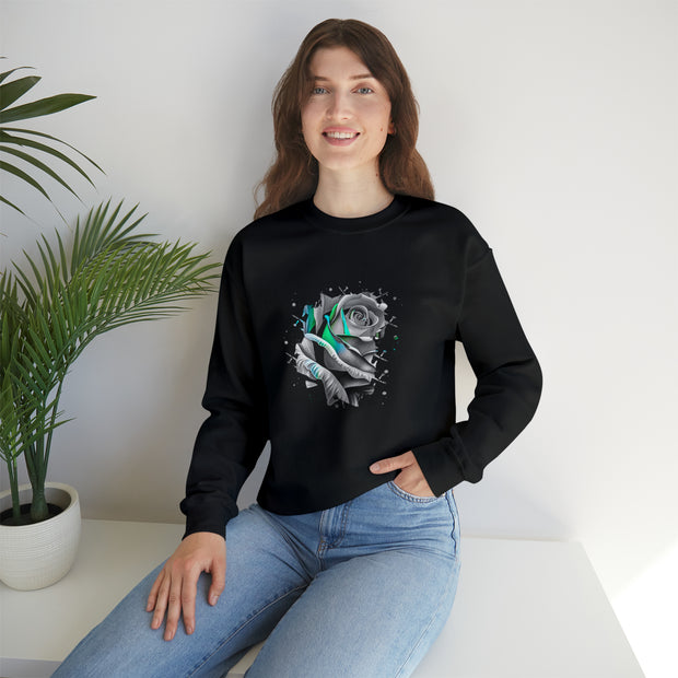 Rose Unisex Heavy Blend™ Crewneck Sweatshirt