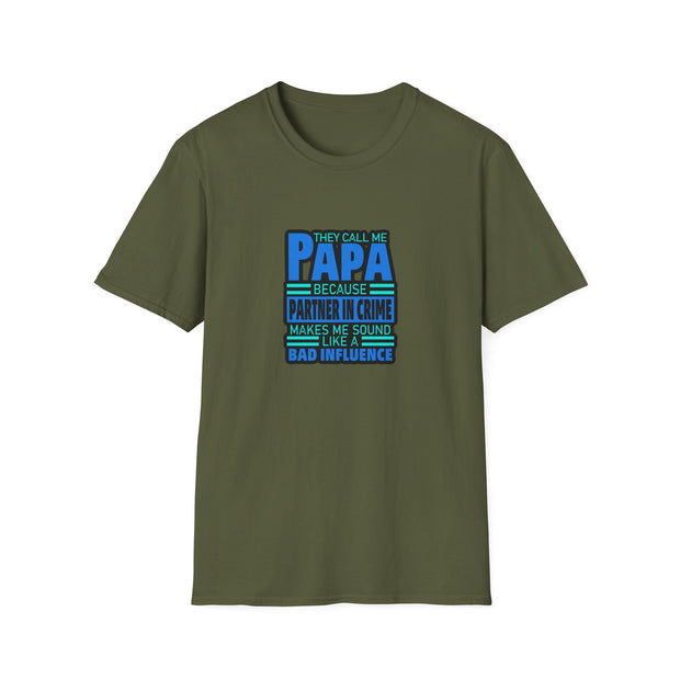 Papa Unisex Softstyle T-Shirt