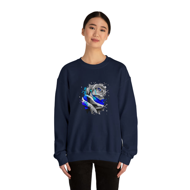 Rose Unisex Heavy Blend™ Crewneck Sweatshirt