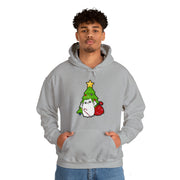 Christmas cat Unisex Heavy Blend™ Hooded Sweatshirt