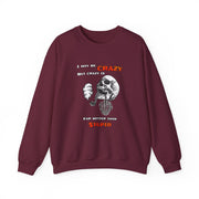 Crazy Skull Unisex Heavy Blend™ Crewneck Sweatshirt