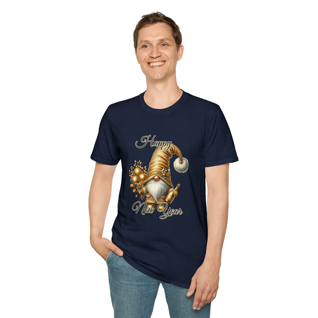 Gnome New Year Unisex Softstyle T-Shirt