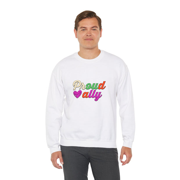 Proud Ally Unisex Heavy Blend™ Crewneck Sweatshirt