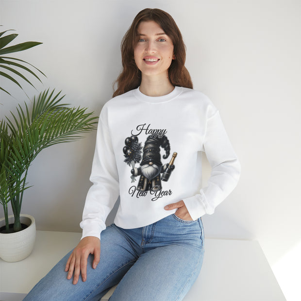 Gnome New Year Unisex Heavy Blend™ Crewneck Sweatshirt
