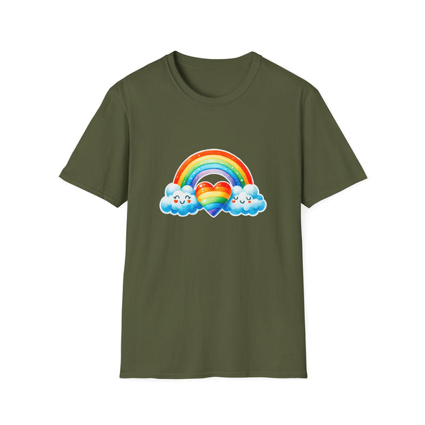 Rainbow Love Unisex Softstyle T-Shirt
