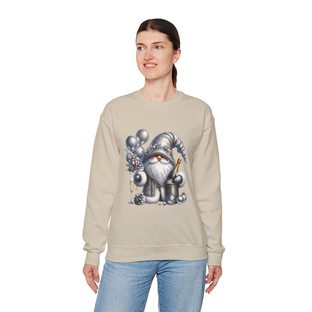 New Year Gnome Unisex Heavy Blend™ Crewneck Sweatshirt