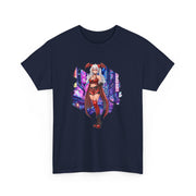 Anime Female Demon Unisex Heavy Cotton Tee
