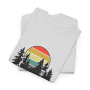 Retro Disc Golf Unisex Heavy Cotton Tee