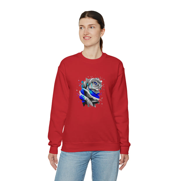 Rose Unisex Heavy Blend™ Crewneck Sweatshirt