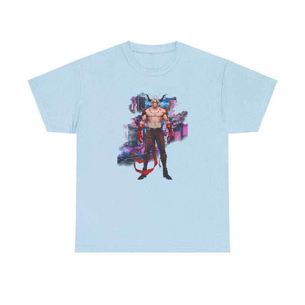 Anime Male Demon Unisex Heavy Cotton Tee