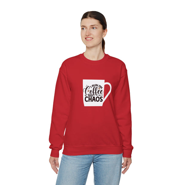 Coffee and Chaos Unisex Heavy Blend™ Crewneck Sweatshirt