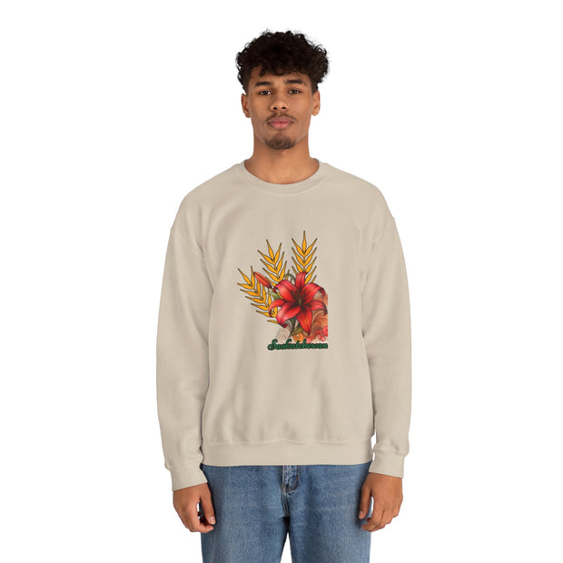 Saskatchewan Lily Unisex Heavy Blend™ Crewneck Sweatshirt