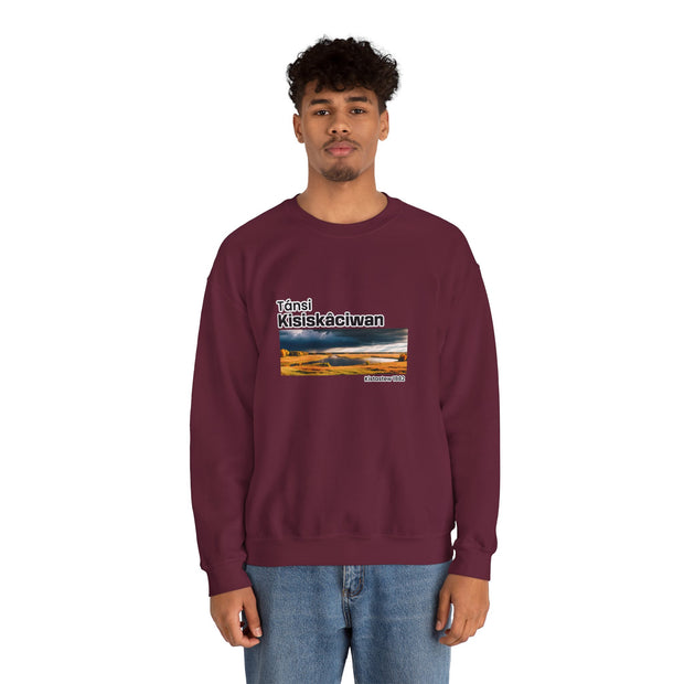 Tánsi Cree Saskatchewan Unisex Heavy Blend™ Crewneck Sweatshirt