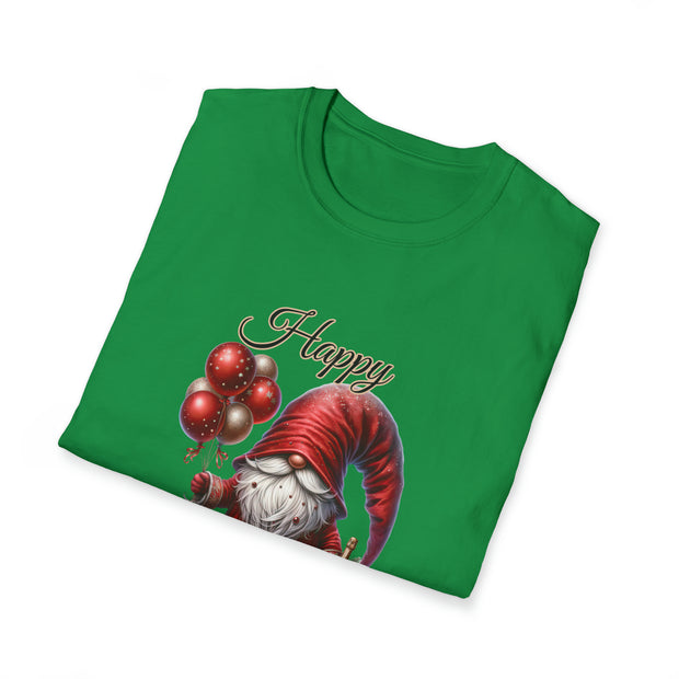 Gnome New Year Unisex Softstyle T-Shirt