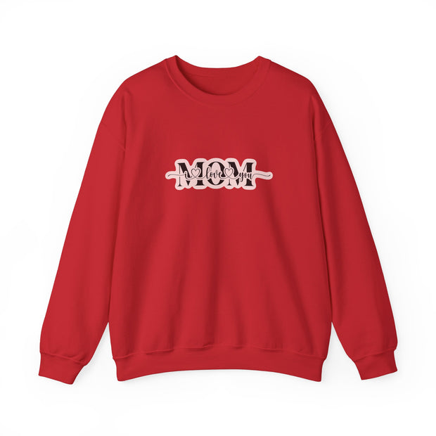 I Love You Mom Unisex Heavy Blend™ Crewneck Sweatshirt