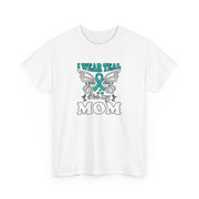 I Wear Teal Unisex Heavy Cotton Tee