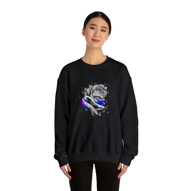 Rose Unisex Heavy Blend™ Crewneck Sweatshirt