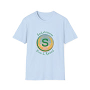 Saskatchewan Born & Raised Unisex Softstyle T-Shirt