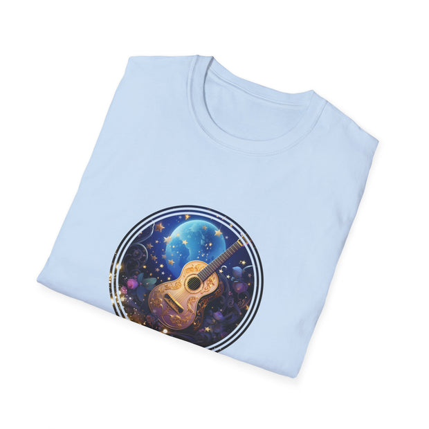 Moonlight Guitar Unisex Softstyle T-Shirt
