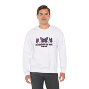 He Restores Faith Unisex Heavy Blend™ Crewneck Sweatshirt