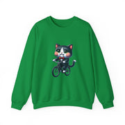 Horror Movie Cats Unisex Heavy Blend™ Crewneck Sweatshirt