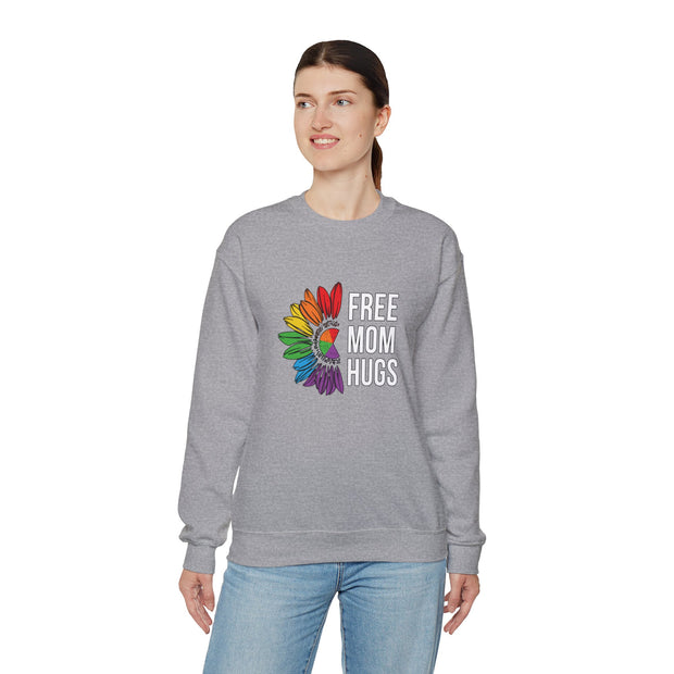 Free Mom Hugs Unisex Heavy Blend™ Crewneck Sweatshirt