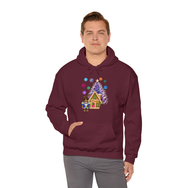 Gnome nutcracker Unisex Heavy Blend™ Hooded Sweatshirt