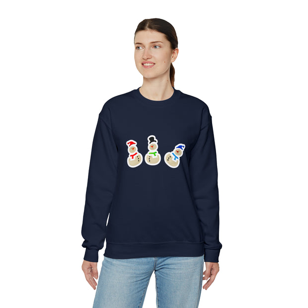 Snowmen Unisex Heavy Blend™ Crewneck Sweatshirt