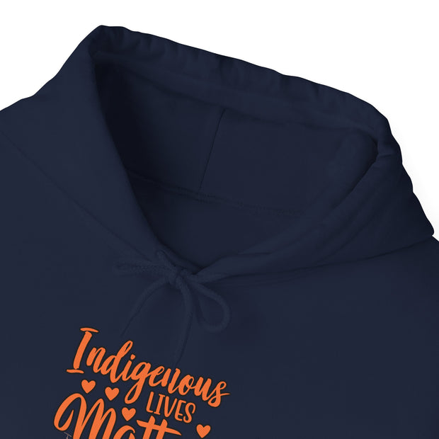 Indigenous Lives Matter Unisex Heavy Blend™ Hooded Sweatshirt